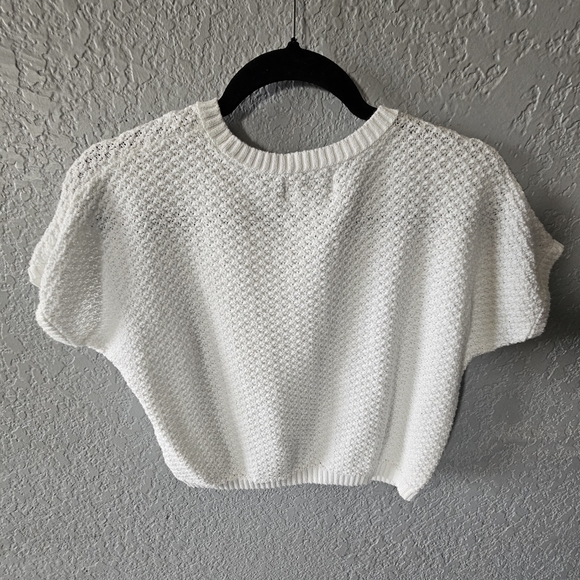 Rachel Zoe Sweater Short Sleeve Size Small 100% Cotton - Picture 3 of 5